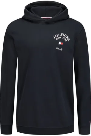 Tommy Hilfiger Velké Velikosti Mikina s kapucí a potiskem značky