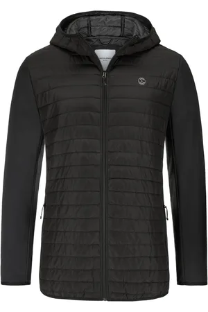JACK & JONES Velké Velikosti Lehká prošívaná bunda s kapucí
