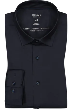 Olymp Velké Velikosti Košile Luxor, modern fit, žerzej 24/Seven, extra dlouhý rukáv
