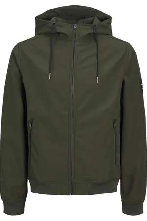 JACK & JONES Velké Velikosti Softshellová bunda s nášivkou značky