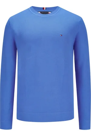 Tommy Hilfiger Velké Velikosti Svetr z bavlny a s výšivkou loga
