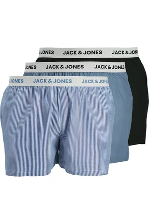 JACK & JONES Velké Velikosti Balení 3 ks boxerek z bavlny s pasem s motivem značky