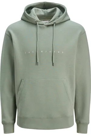 JACK & JONES Velké Velikosti Mikina s kapucí s pogumovaným potiskem loga