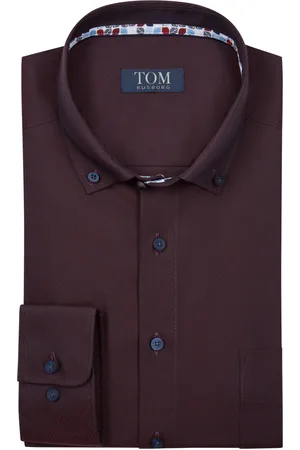 Tom Rusborg Velké Velikosti Košile s měňavým kosočtvercovým vzorem, comfort fit