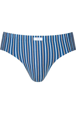 Mey Velké Velikosti Pruhované kalhoty Jazz z řady Bold Blue Stripes