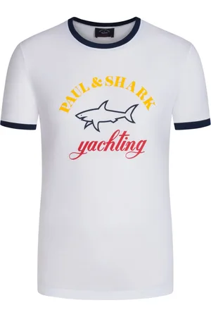 Paul & Shark Velké Velikosti Tričko s předním potiskem loga
