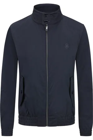 HUGO BOSS Velké Velikosti Vatovaný bluzon ze směsi bavlny s vyšitým logem