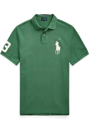 Ralph Lauren Velké Velikosti Piké polo tričko s výšivkou na hrudi a rukávech