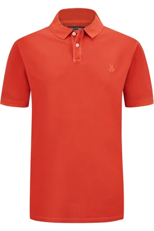 Marc O’ Polo Velké Velikosti Polo tričko s vybledlým vzhledem, regular fit