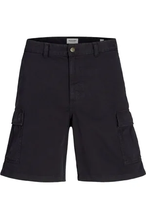 JACK & JONES Velké Velikosti Pevné bermudy s cargo kapsami