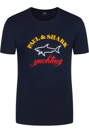 Paul & Shark Velké Velikosti Tričko s předním potiskem loga