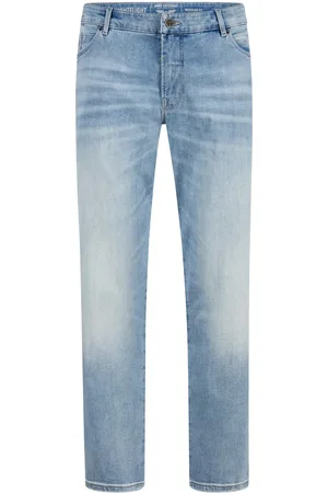 PME Legend™ Velké Velikosti Džíny Nightflight ve „washed look” stylu, střih regular fit