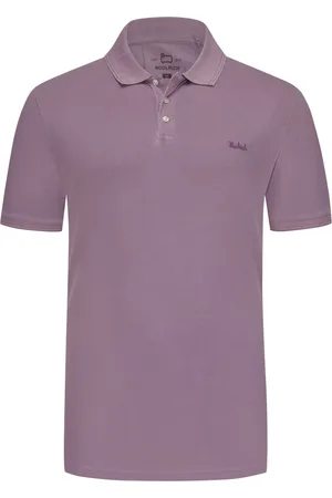 Woolrich Velké Velikosti Polo tričko ve vintage vzhledu