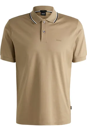 HUGO BOSS Velké Velikosti Polo tričko z jemného bavlněného žerzeje, Slim Fit