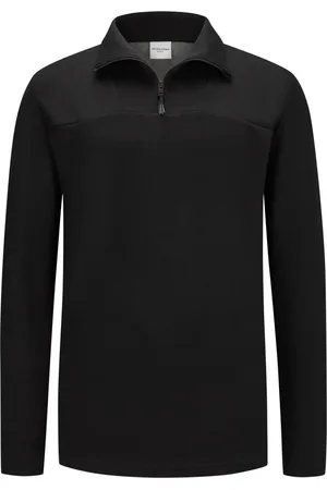 JACK & JONES Velké Velikosti Mikina s límcem ve stylu troyeru a skrytým zipem