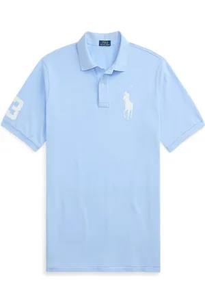Ralph Lauren Velké Velikosti Piké polo tričko s výšivkou na hrudi a rukávech