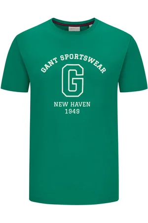 GANT Velké Velikosti Tričko z bavlny s potiskem značky