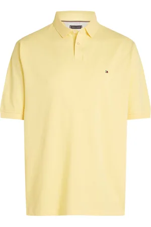 Tommy Hilfiger Velké Velikosti Jednobarevné piké polo tričko s malou výšivkou loga