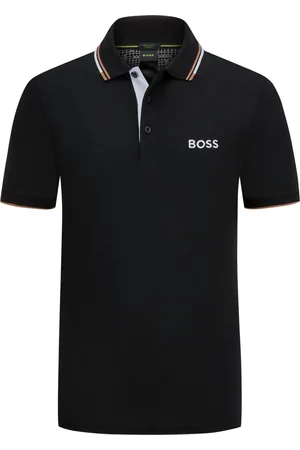 HUGO BOSS Velké Velikosti Performance polo tričko z vláken S.Café®