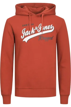 JACK & JONES Velké Velikosti Mikina s kapucí, s velkým potiskem značky na hrudi
