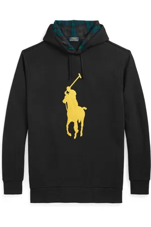Ralph Lauren Velké Velikosti Mikina s kapucí a nášivkou loga