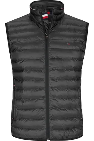 Tommy Hilfiger Velké Velikosti Prošívaná vesta v péřovém vzhledu, sladno sbalitelná