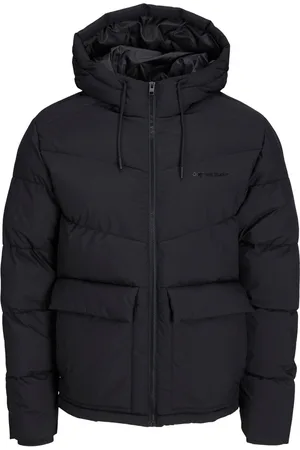 JACK & JONES Velké Velikosti Bunda pro volný čas v prošívaném vzhledu, s kapucí, Originals Studio