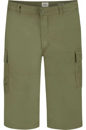 Camel Active Velké Velikosti Kraťasy cargo z bavlny, regular fit
