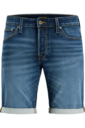 JACK & JONES Velké Velikosti Džínové šortky ze streče, regular fit