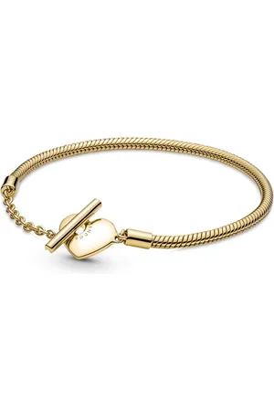 PANDORA Romantický náramek s americkým zapínáním Shine 569285C00 18 cm
