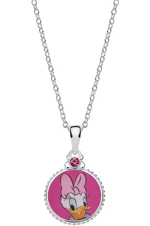 Disney Půvabný stříbrný náhrdelník Daisy Duck CS00026SRPL-P (řetízek, přívěsek)