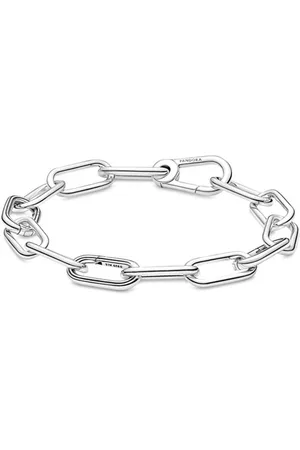 PANDORA Článkový stříbrný náramek na přívěsky Me 599588C00 15 cm