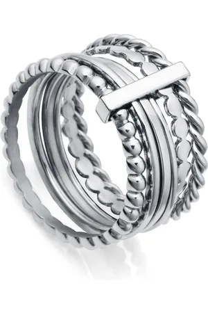 Viceroy Moderní ocelový prsten Chic 75307A01 52 mm