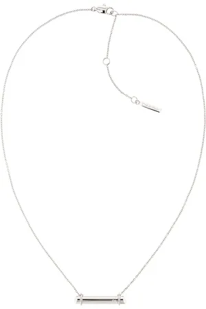 Calvin Klein Elegantní ocelový náhrdelník Elongated Linear 35000013