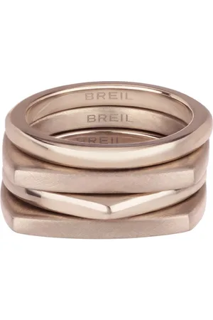 Breil Moderní sada bronzových prstenů New Tetra TJ302 54 mm