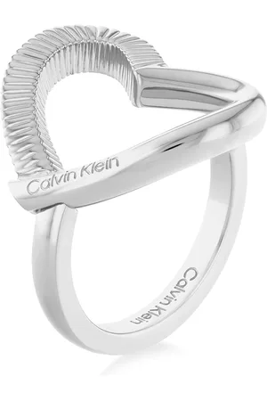 Calvin Klein Romantický ocelový prsten Heart 35000439 52 mm
