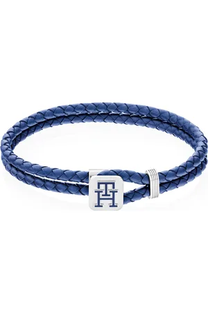 Tommy Hilfiger Slušivý kožený náramek Monogram 2790530
