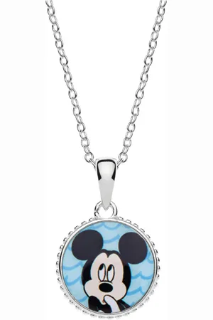 Disney Stříbrný náhrdelník Mickey Mouse CS00017SL-P.CS (řetízek, přívěsek)