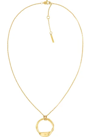 Calvin Klein Elegantní pozlacený náhrdelník Ethereal Metals 35000526
