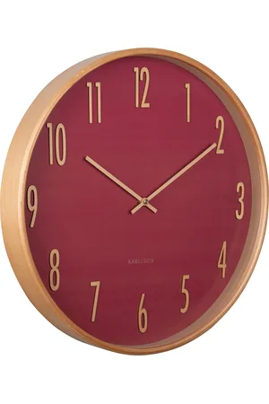 Karlsson Designové nástěnné hodiny KA5996RD