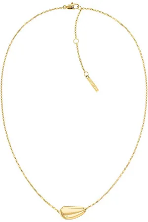 Calvin Klein Pozlacený náhrdelník pro ženy Elongated Drops 35000601