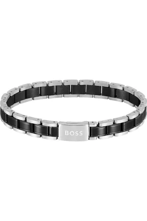 HUGO BOSS Stylový bicolor náramek pro muže Metal Links Essentials 1580665