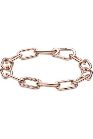 PANDORA Článkový pozlacený náramek na přívěsky Me 589588C00 17,5 cm