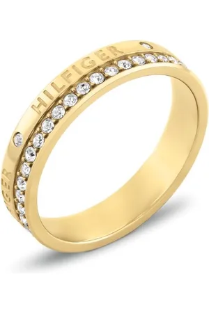 Tommy Hilfiger Pozlacený prsten s krystaly Mini Crystals 2780911 52 mm