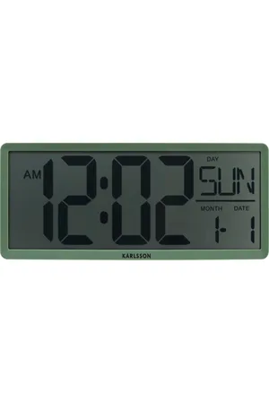 Karlsson Retro LCD digitální hodiny KA6020GR