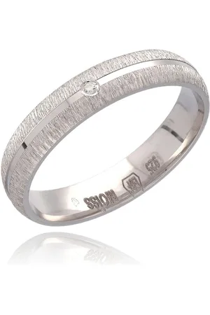 MOISS Snubní stříbrný prsten se zirkonem RL000087-P 48 mm