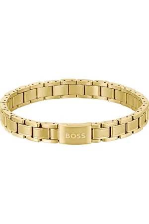 HUGO BOSS Pozlacený náramek pro muže Metal Links Essentials 1580711