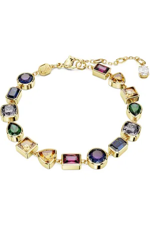 Swarovski Pozlacený náramek s barevnými zirkony Imber 5662925