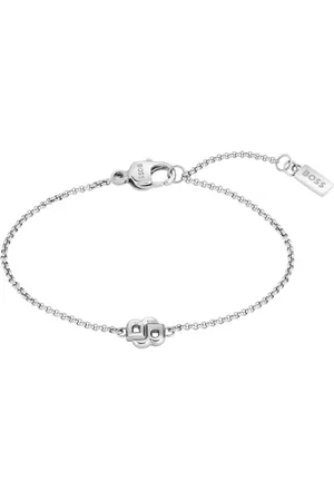 HUGO BOSS Stylový ocelový náramek pro ženy Double B 1580748