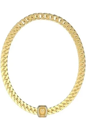 Guess Výrazný náhrdelník s ozdobou lva Lion King JUMN05004JWYGT/U